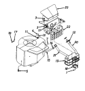 Page G Diagram and Parts List for 13AJ694H401 1997 Yard Man Lawn Tractor